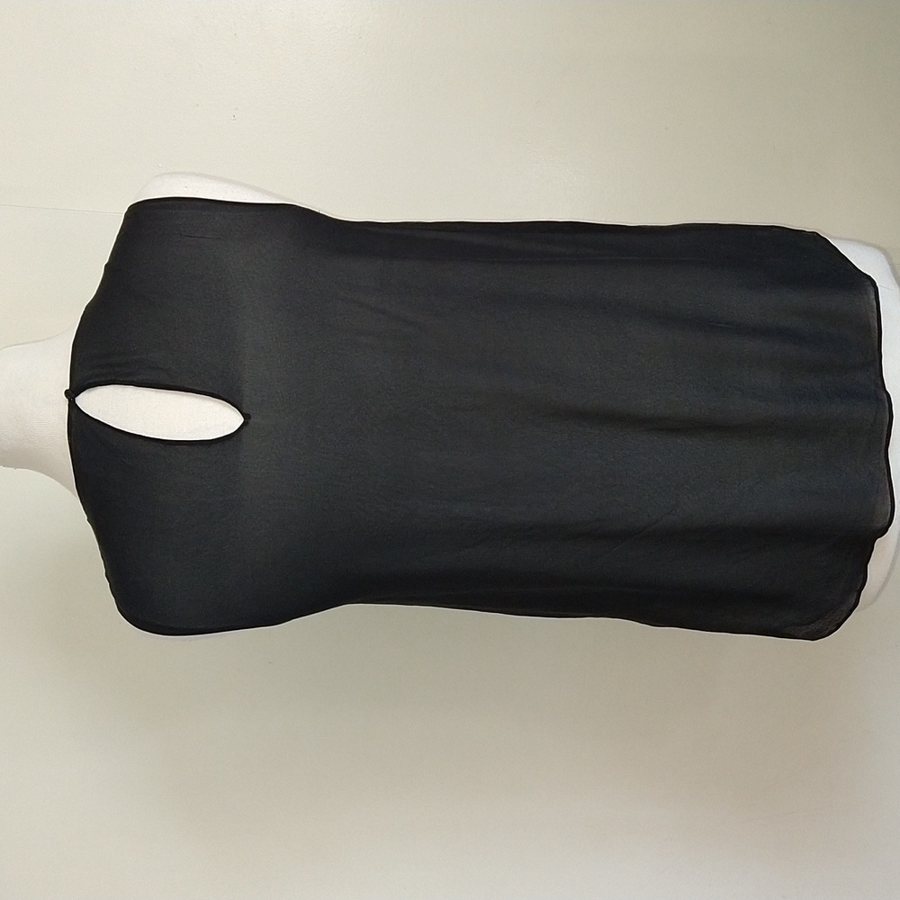 Vince black silk tank top - Picture 2 of 11